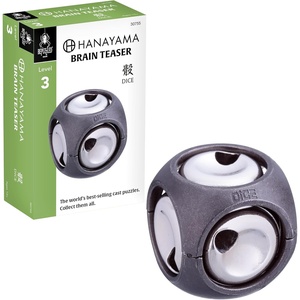 image:imageBePuzzled Dice Hanayama Metal Brainteaser Puzzle Mensa Rated Level 3 for Ages 12 and Up