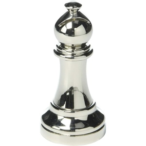 image:imageBePuzzled Hanayama Metal Cast Bishop Chesspiece Puzzle Advanced Challenging Brain Teaser Game for Kids Age 8 amp Above Level 2