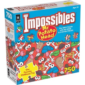 image:imageBePuzzled Hasbro Mr Potato Head Impossibles Puzzle Based on the Classic Mr Potato Head Toy from BePuzzled for Ages 15 and Up
