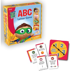 image:imageBriarpatch  Super WHY ABC Letter Game Includes Finger Puppets Ages 3