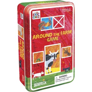 image:imageBriarpatch Around The Farm Memory Match Game Tin Part of The World of Eric Carle Author of The Very Hungry Caterpillar