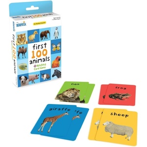 image:imageBriarpatch First 100 Animals Matching Card Game for Preschool Kids Ages 2