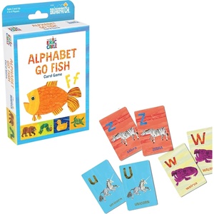image:imageBriarpatch World of Eric Carle Alphabet Go Fish Card Game Featuring The Very Hungry Caterpillar Preschool Learning For KidsGo Fish Card Game