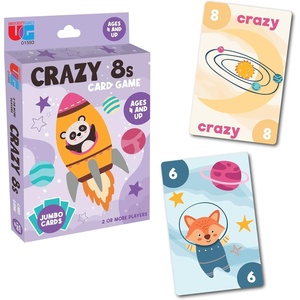 image:imageCrazy Eights Travel Card Game Classic Family Game Ages 4
