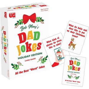 image:imageDad Jokes Holiday Edition Christmas Family Party Game 26 Players Ages 8