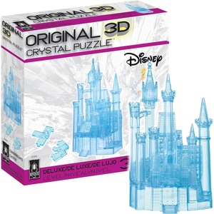 image:imageDisney Cinderella Castle Crystal 3D Puzzle Deluxe 71Pc Ages 12Cinderellas Castle Blue
