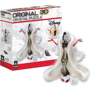 image:imageDisney Cinderella Castle Crystal 3D Puzzle Deluxe 71Pc Ages 12Cruella de Vil