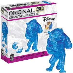 image:imageDisney Cinderella Castle Crystal 3D Puzzle Deluxe 71Pc Ages 12Disney Beauty  The Beast