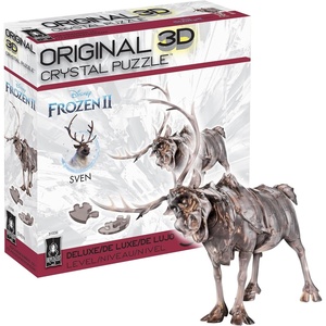 image:imageDisney Frozen Sven Crystal 3D Puzzle Deluxe 72Piece Brain Teaser Ages 12