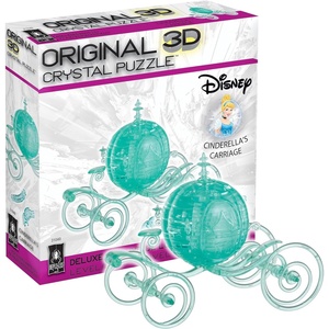 image:imageDisney Pixar Buzz amp Aliens Crystal 3D Puzzle Deluxe 95Piece Ages 12Cinderellas Carriage Turquoise