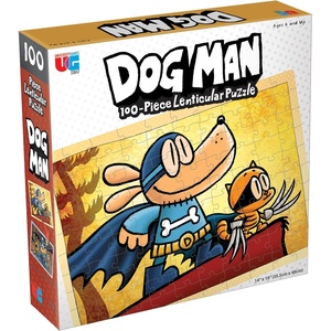 image:imageDog Man Adventures 100Piece Jigsaw Puzzle for Kids Ages 6Adventures Puzzle
