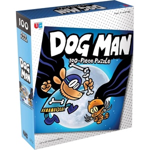 image:imageDog Man Adventures 100Piece Jigsaw Puzzle for Kids Ages 6Cat Kid Puzzle