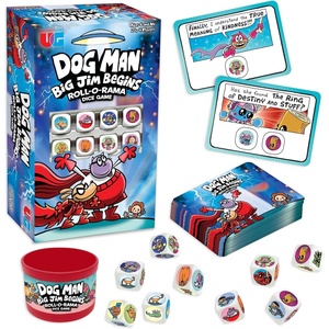 image:imageDog Man Big Jim Begins RollORama Dice Game Family Game Ages 6Big Jim Begins