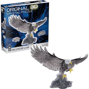 image:imageEagle Crystal 3D Puzzle Deluxe 62Pc Brain Teaser Ages 12