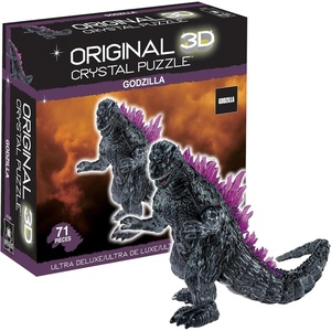 image:imageGodzilla UltraDeluxe Crystal 3D Puzzle 71Pc Brain Teaser Ages 12Godzilla