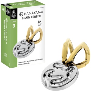 image:imageHanayama Jam Cast Metal Brain Teaser Puzzle Level 3 Ages 12