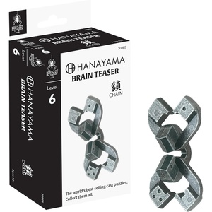 image:imageHanayama News Cast Metal Brain Teaser Puzzle Level 6 Ages 12Chain