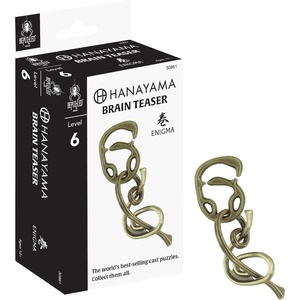 image:imageHanayama News Cast Metal Brain Teaser Puzzle Level 6 Ages 12Enigma