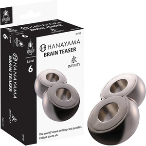 image:imageHanayama News Cast Metal Brain Teaser Puzzle Level 6 Ages 12Infinity