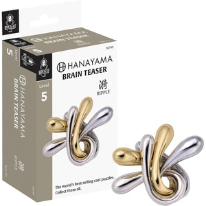 image:imageHanayama Ripple Cast Metal Brain Teaser Puzzle Level 5 Ages 12