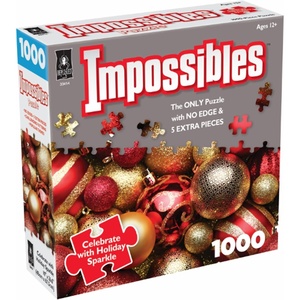 image:imageImpossibles Holiday Sparkle 1000Piece Puzzle 5 Extra Pieces Ages 15