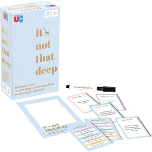 image:imageIts Not that Deep Party Game Conversation Card Game for Friends Ages 14