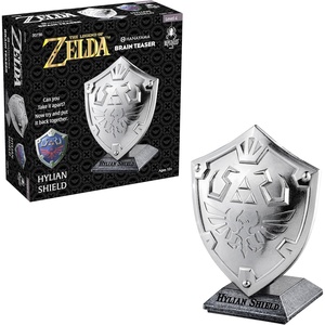 image:imageLegend of Zelda Hylian Shield Hanayama Metal Brain Teaser Ages 12Hylian Shield