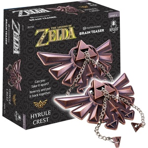 image:imageLegend of Zelda Hylian Shield Hanayama Metal Brain Teaser Ages 12Hyrule Crest