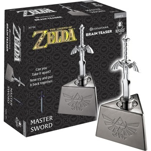 image:imageLegend of Zelda Hylian Shield Hanayama Metal Brain Teaser Ages 12Master Sword