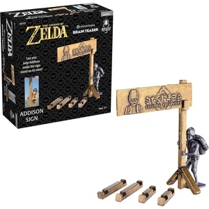 image:imageLegend of Zelda Hylian Shield Hanayama Metal Brain Teaser Ages 12President Hudson Sign