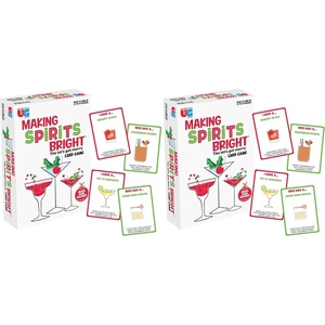 image:imageMaking Spirits Bright Christmas Party Game for Adults Holiday Ages 21One Size Pack of 2