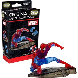 image:imageMarvel SpiderMan Crystal 3D Puzzle 33Pc Brain Teaser Ages 12Spider Man