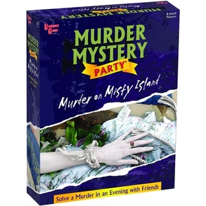 image:imageMurder Mystery Party  Murder on Misty Island 8 Adult Players 8 Years and UpMurder on Misty Island