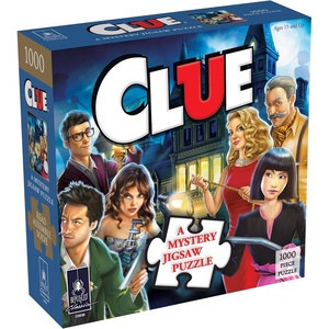 image:imageMurder Mystery Party Classic Mystery Jigsaw Puzzle Clue 1000 Piece Jigsaw Puzzle Based on the Popular Hasbro Board Game