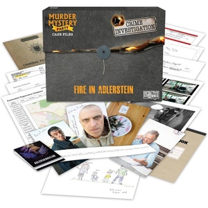 image:imageMurder Mystery Party Underwood Cellars Interactive Murder Mystery Case File Game for 1 or More Players Ages 14 and UpFire in Adlerstein