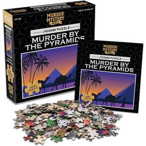 image:imageMurder by the Pyramids 1000Pc Murder Mystery Jigsaw Puzzle Adults Ages 15Murder by The Pyramids