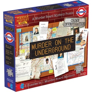 image:imageMurder on the Underground Case Files 750 Piece Puzzle with Evidence Age 15