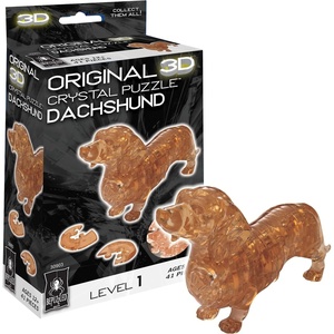 image:imageOriginal 3D Crystal Puzzle  Dachshund