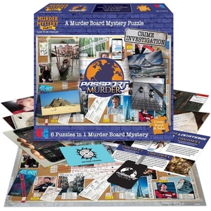 image:imagePassport to Murder Case Files 750 Piece Puzzle with Evidence Ages 15
