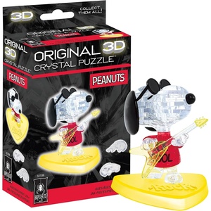 image:imagePeanuts Snoopy Campfire Crystal 3D Puzzle 43Pc Brain Teaser Ages 12Snoopy Joe Cool