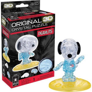 image:imagePeanuts Snoopy Flying Ace Crystal 3D Puzzle 40Piece Brain Teaser Ages 12Snoopy Astronaut