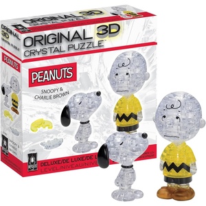 image:imagePeanuts Snoopy amp Charlie Brown Crystal 3D Puzzle Deluxe Ages 12