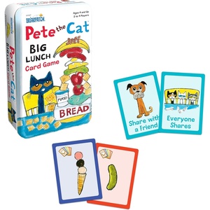image:imagePete the Cat Big Lunch Travel Card Game Tin Preschool Learning Ages 3