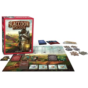 image:imageRaccoon Tycoon  Gateway Strategy Board Game for Adults and Family  Fast Fun Economic and SetCollecting Competitive Game  25 Players  Ages 8 and Up  6090 Minutes  By Forbidden Games