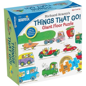 image:imageRichard Scarrys BusyWorld Things that Go Floor Puzzle for Kids 3