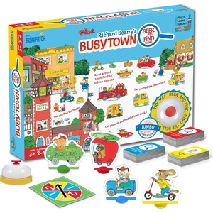 image:imageRichard Scarrys Busytown Seek amp Find Game Preschool Learning Ages 3