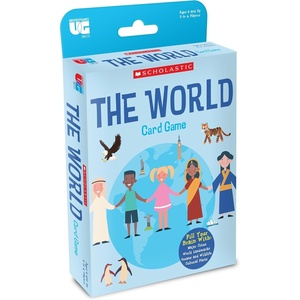 image:imageScholastic The World Travel Card Game Geography Learning Game Ages 6