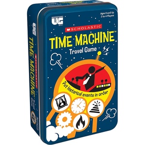 image:imageScholastic Time Machine History Travel Card Game Tin History Game Ages 8