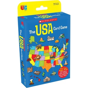 image:imageScholastic USA Travel Card Game State Capitals amp Geography Ages 6