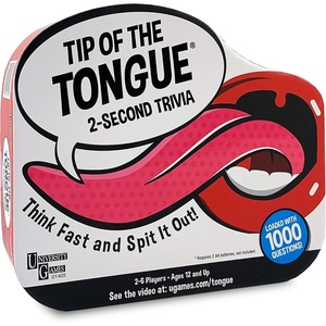 image:imageTip of The Tongue The Split S Trivia Party Game How Fast Can You Spit Out Answers for 2 to 6 Players Ages 12 amp Up